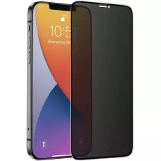 3D Tempered Glass iPhone 13 Pro - Vitre de protection d'écran intégrale Privacy anti-espion avec bords noirs