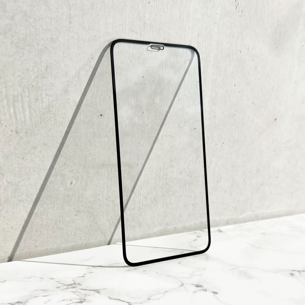 3D Tempered Glass iPhone 13 Pro - Vitre de protection d'écran intégrale verre trempé avec bords noirs