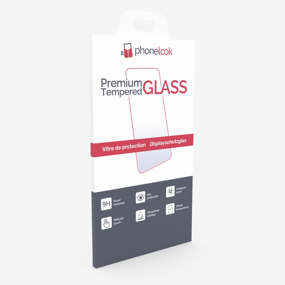 3D Tempered Glass iPhone 13 Pro Max - Full Screen Display Schutzglas mit schwarzem Rahmen