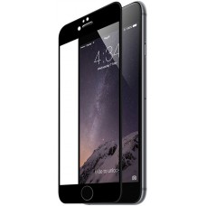 3D Tempered Glass iPhone 7 / 8 / SE (2020, 2022) - Full Screen Display Schutzglas mit schwarzem Rahmen