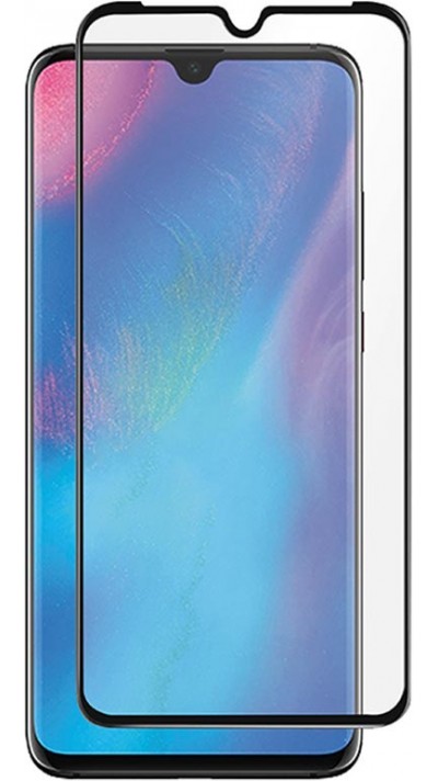 3D Tempered Glass Huawei P30  - Full Screen Display Schutzglas mit schwarzem Rahmen