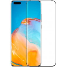 3D Tempered Glass Huawei P40 Pro  - Full Screen Display Schutzglas mit schwarzem Rahmen