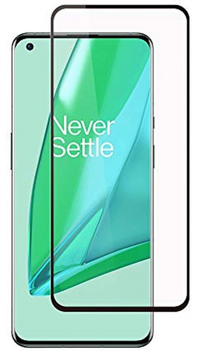 3D Tempered Glass OnePlus 9 Pro - Vitre de protection d'écran intégrale verre trempé avec bords noirs