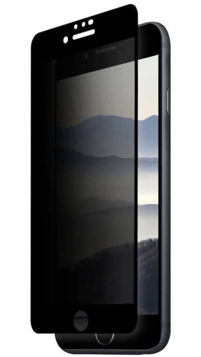 iPhone 6/6s 3D Privacy Anti-Spy Tempered Glass - Bildschirm Schutzglas mit schwarzen Rändern