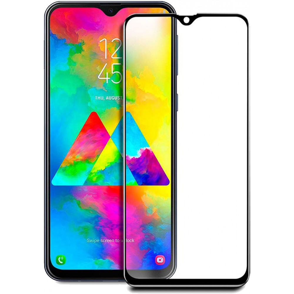 3D Tempered Glass Samsung Galaxy A51 - Vitre de protection d'écran intégrale verre trempé avec bords noirs