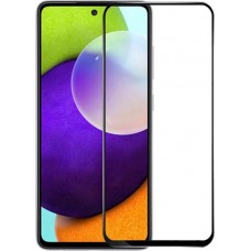 3D Tempered Glass Samsung Galaxy A52 - Vitre de protection d'écran intégrale verre trempé avec bords noirs