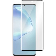 3D Tempered Glass Samsung Galaxy S20+ - Vitre de protection d'écran intégrale verre trempé avec bords noirs