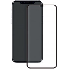 3D Tempered Glass iPhone 11 - Full Screen Display Schutzglas mit schwarzem Rahmen