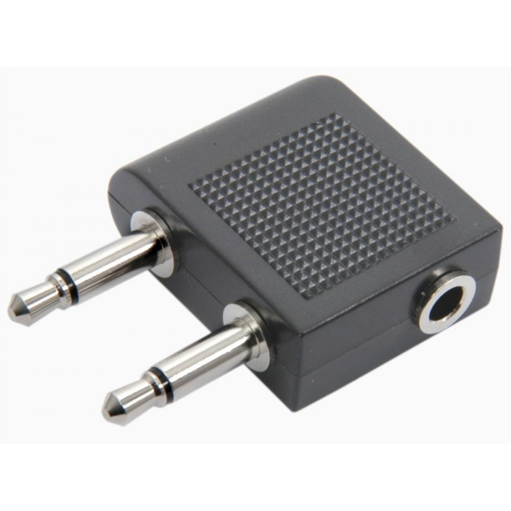 Flugzeug Audio Stecker - Reise Adapter für Audio AUX 3.5 mm  Anschluss