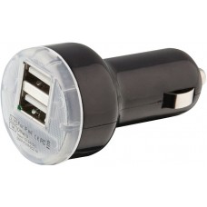 Allume-cigarette à double prise Connecteur USB à 2 ports 2x USB-A / 3.1amp