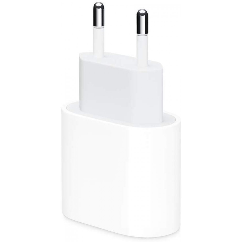 Adaptateur secteur Power Plug 18W USB-C iOS & Android - Blanc