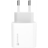 USB-C Power Netzadapter 20W - Ladestecker Fast Charge - PhoneLook - Weiss