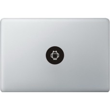 MacBook Aufkleber - Android Bot