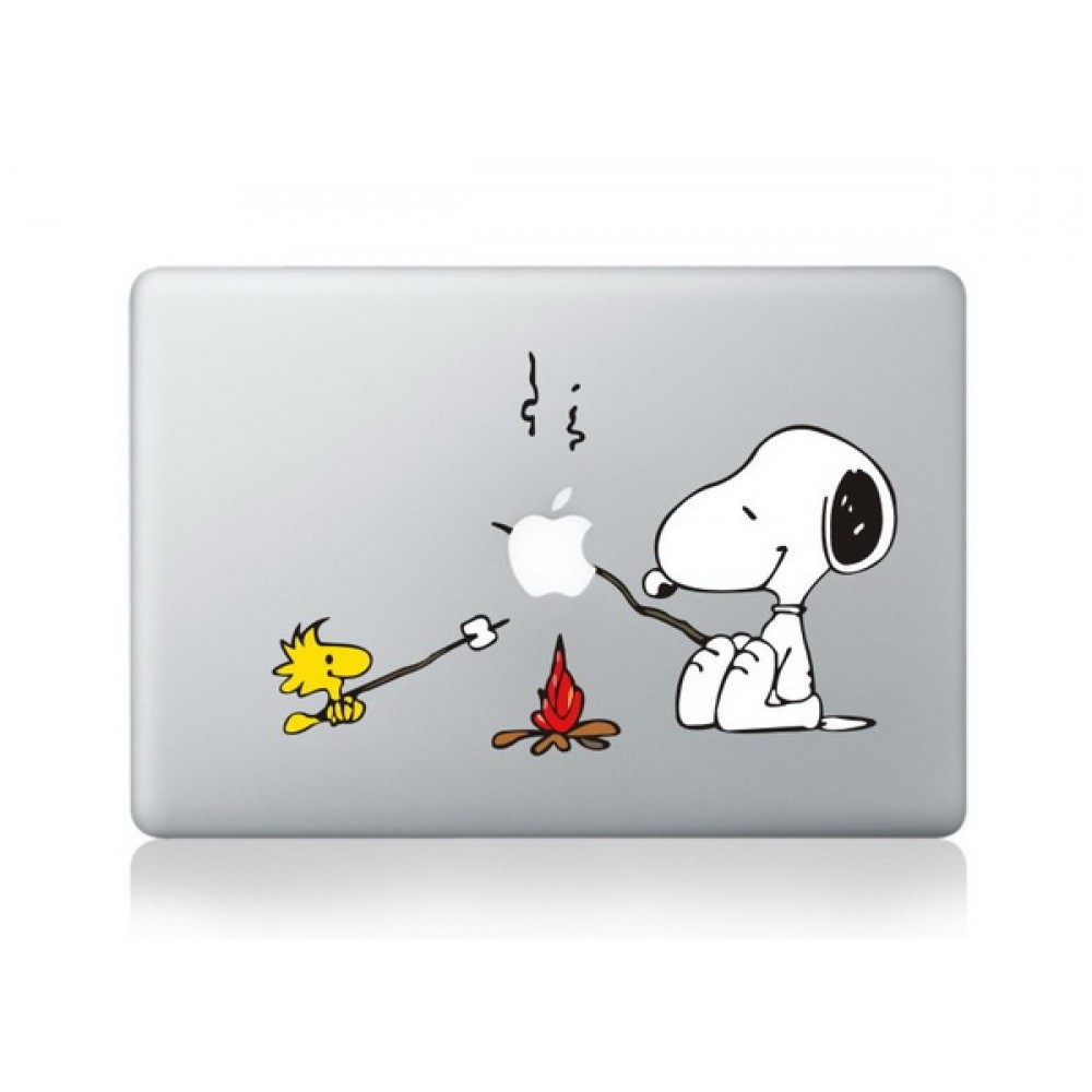 Aufkleber MacBook -  Barbecue Snoopy