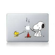 Autocollant MacBook -  Barbecue Snoopy