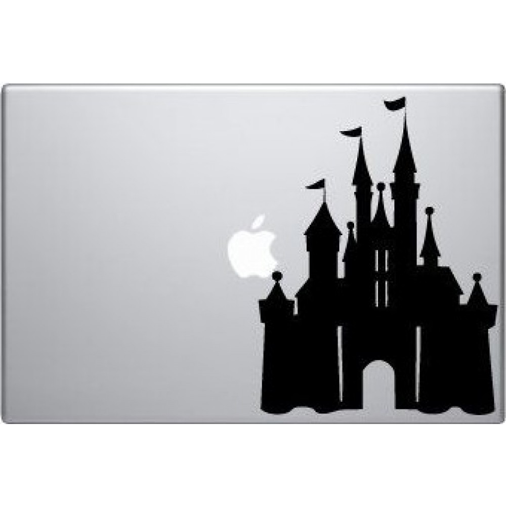 MacBook Aufkleber - Castle Disney