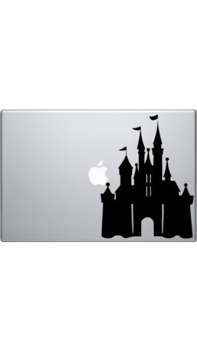 Autocollant MacBook - Castle Disney