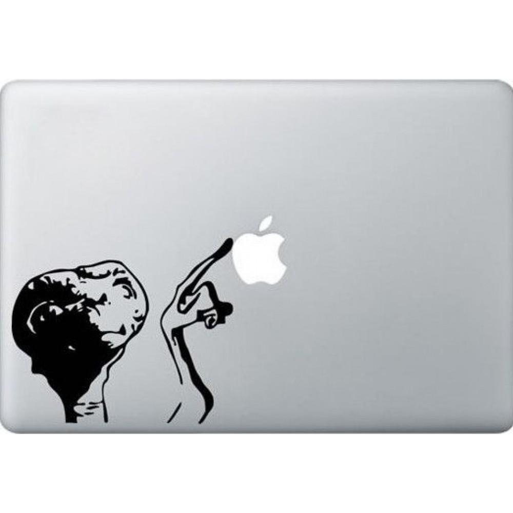 MacBook Aufkleber - E.T.