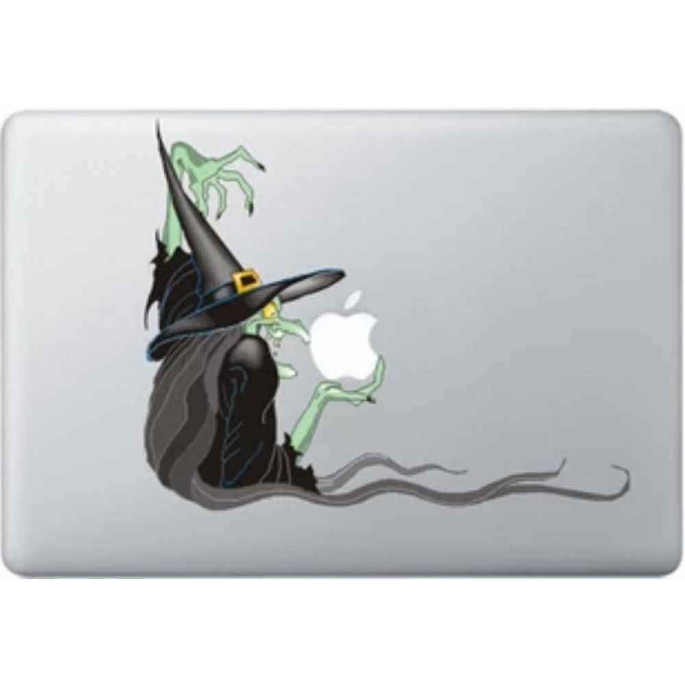 Autocollant MacBook - Evil Witch