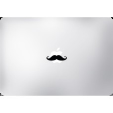 MacBook Aufkleber - Fanzy Moustache