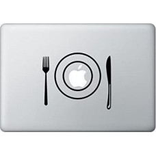 Autocollant MacBook - Fork & Knife