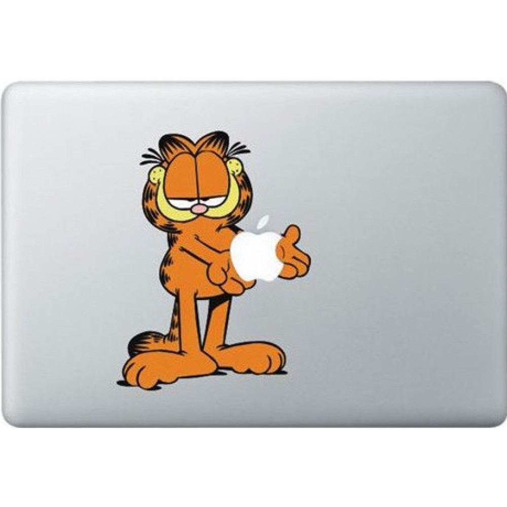 Autocollant MacBook - Garfield