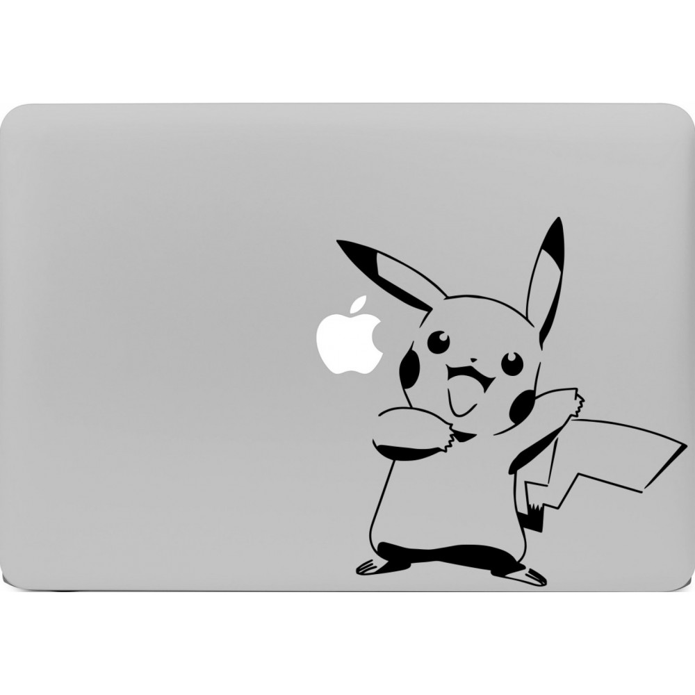 Autocollant MacBook - Happy Pikachu