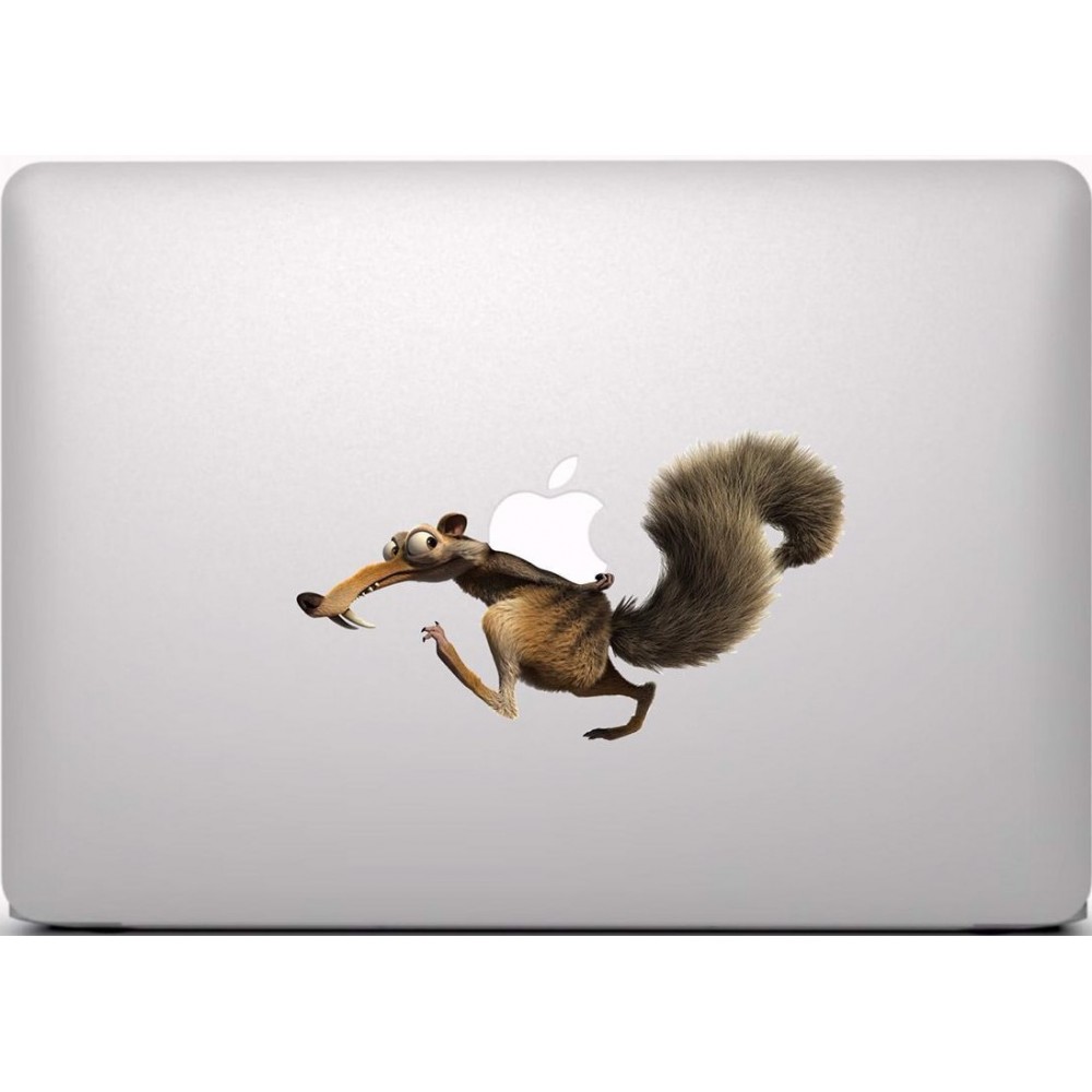 MacBook Aufkleber - Ice Age Scrat