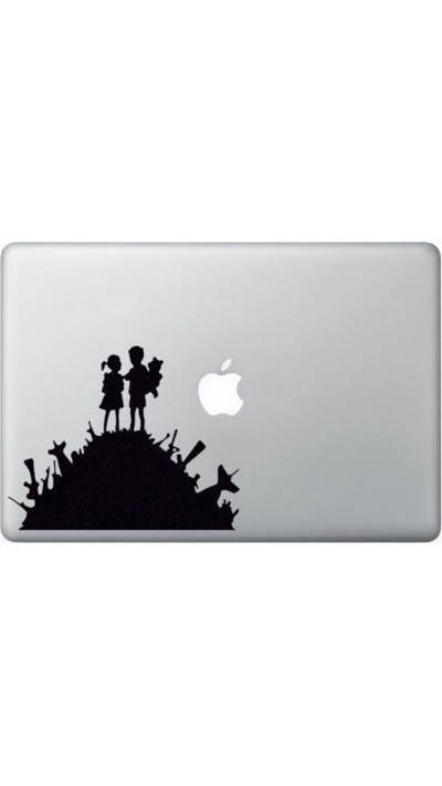 Autocollant MacBook - Kids on Guns