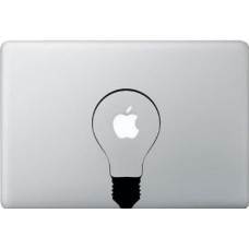 MacBook Aufkleber - Light Bulb