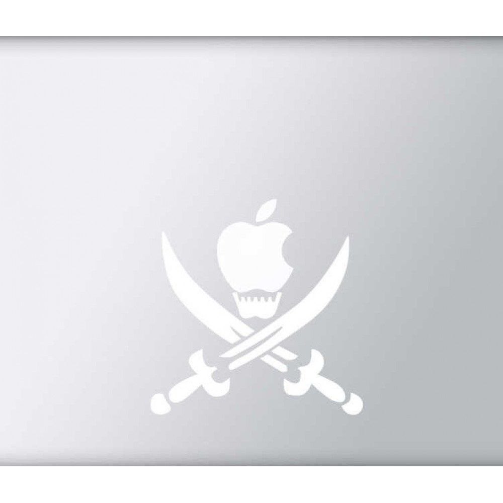 Autocollant MacBook - Pirate Flag