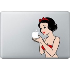 MacBook Aufkleber - Snow White in colors