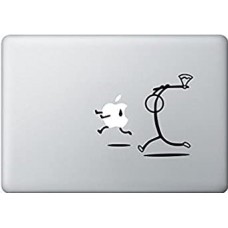 MacBook Aufkleber - Stick Man chase