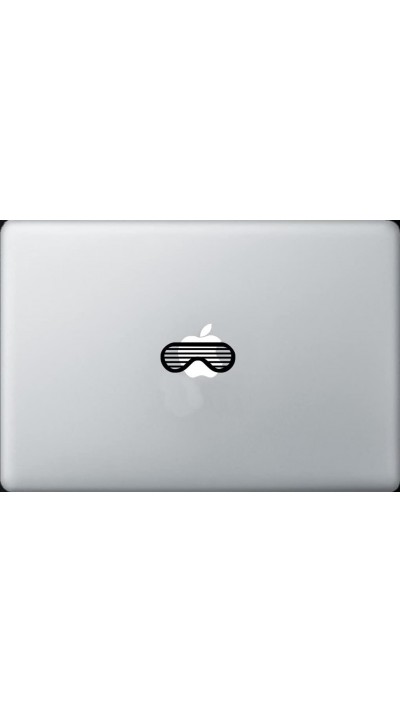 MacBook Aufkleber - Techno Glasses