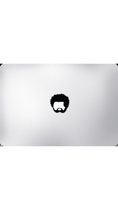 MacBook Aufkleber - True Afro