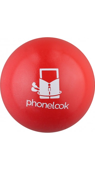 Boule en pâte à modeler anti-stress "Smiley" pour soulager le stress - PhoneLook - Rouge