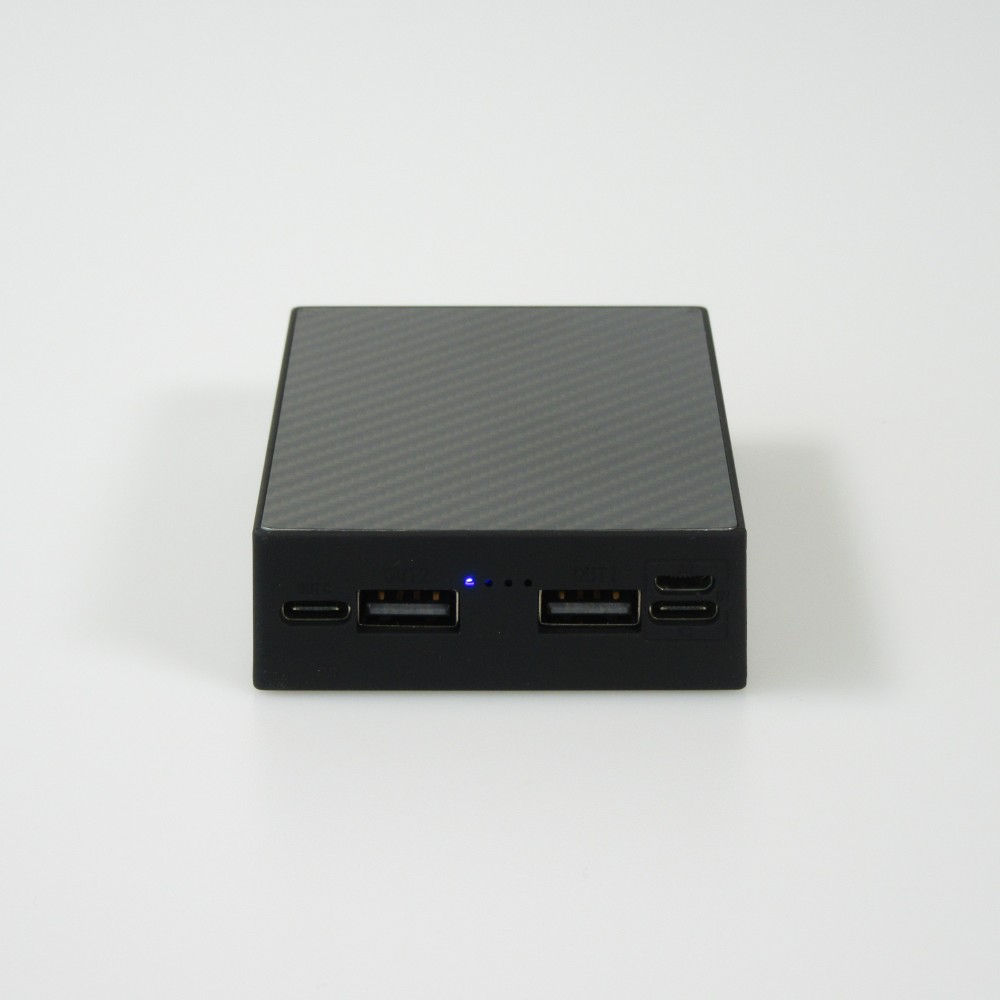 Externe Batterie 10000mAh Special Edition USB-A & USB-C - Carbon Basic