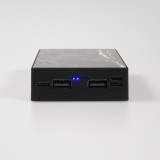 Batterie externe 10000mAh édition spéciale USB-A & USB-C Marble - Noir