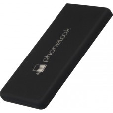 Batterie externe 6000mAh Premium Power Bank avec chargement sans fil PhoneLook - Noir