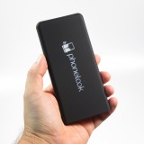 Batterie externe 6000mAh Premium Power Bank avec chargement sans fil PhoneLook - Noir