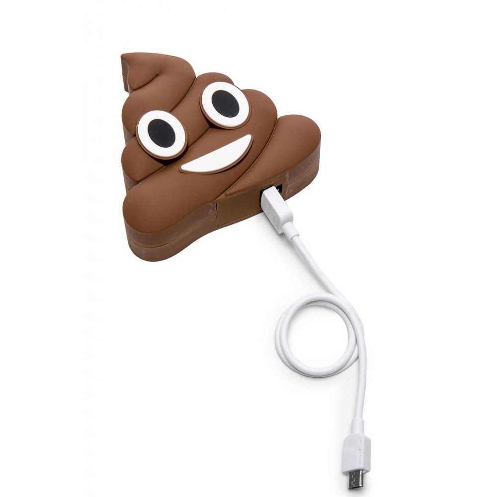 Externe Batterie Emoji Dreck 2600 mAh