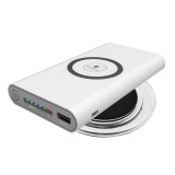 Batterie externe Fast Charger Wireless 10000 mAh - Blanc