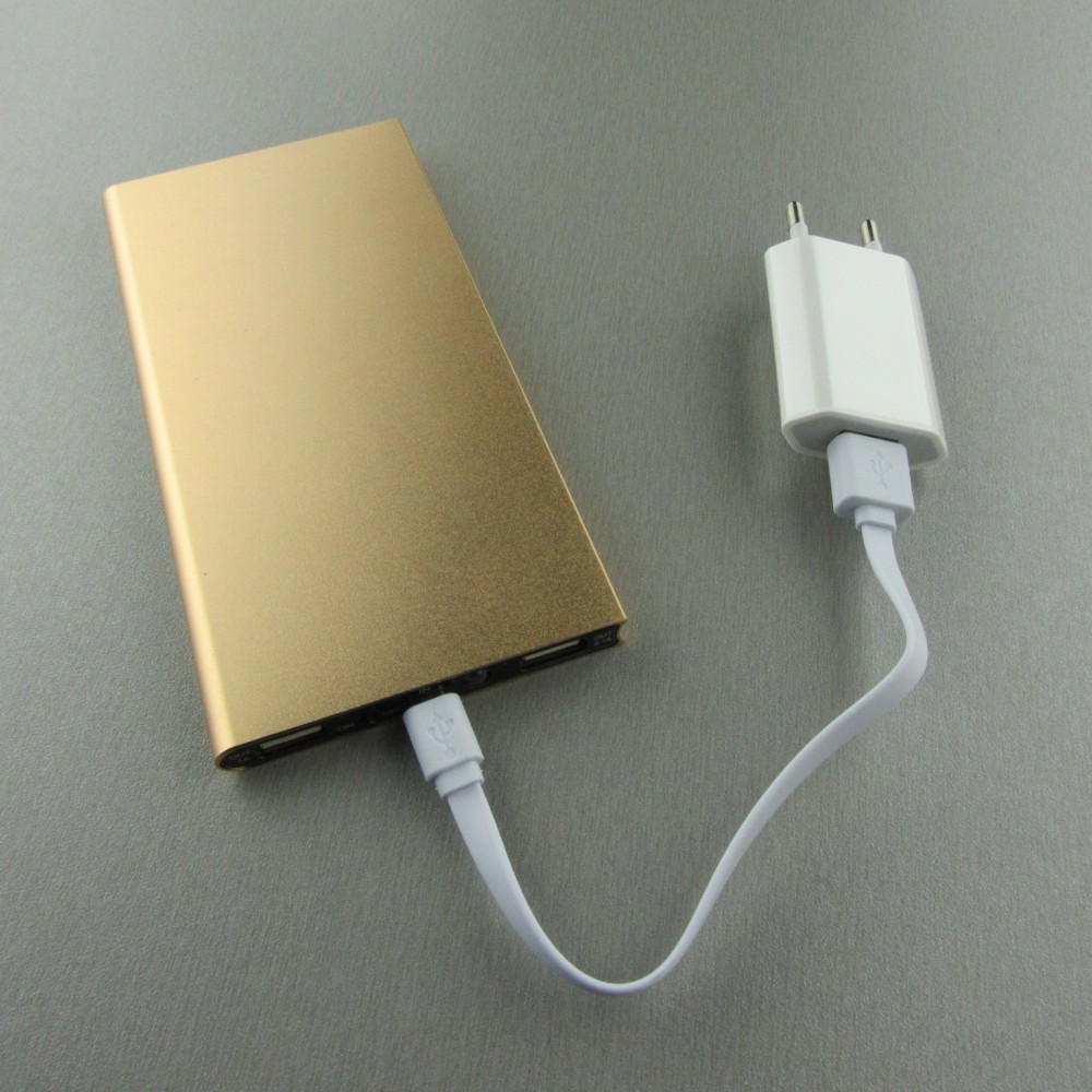 Luxury Batterie externe Powerbank deluxe Smart plat 10'000 mAh - Or