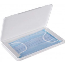 Aufbewahrungs Schachtel / Box für Chirurgische Gesichts- & Mundschutzmasken - Weiss