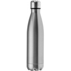 Neutrale Thermosflasche Reiseflasche 0.5L - Silber