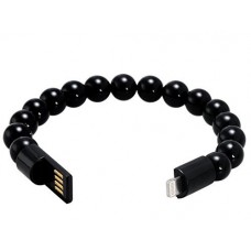 Bracelet avec connecteur Micro-USB (Android) vers USB-A pour une utilisation nomade - Noir