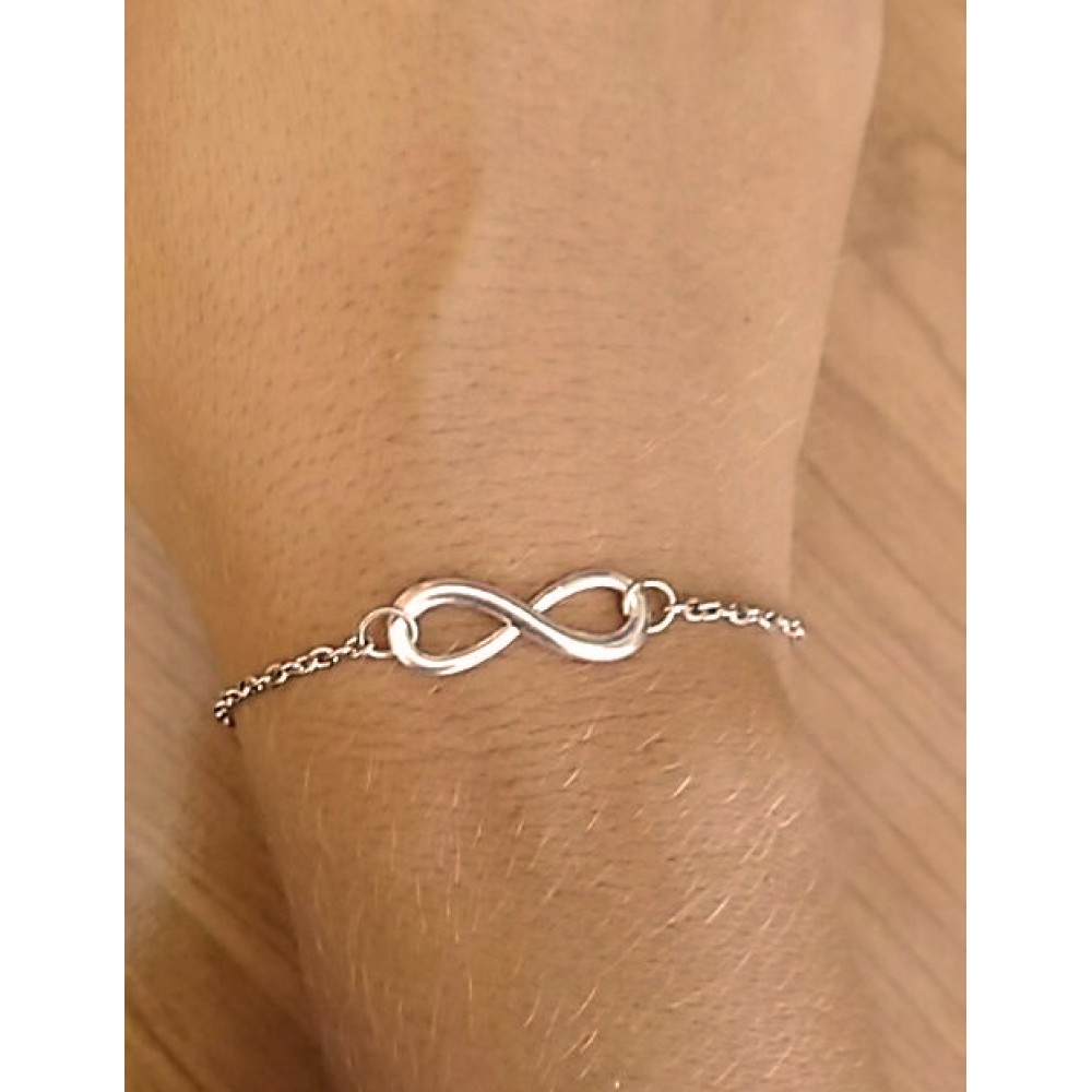 Bracelet Infinite - Argent