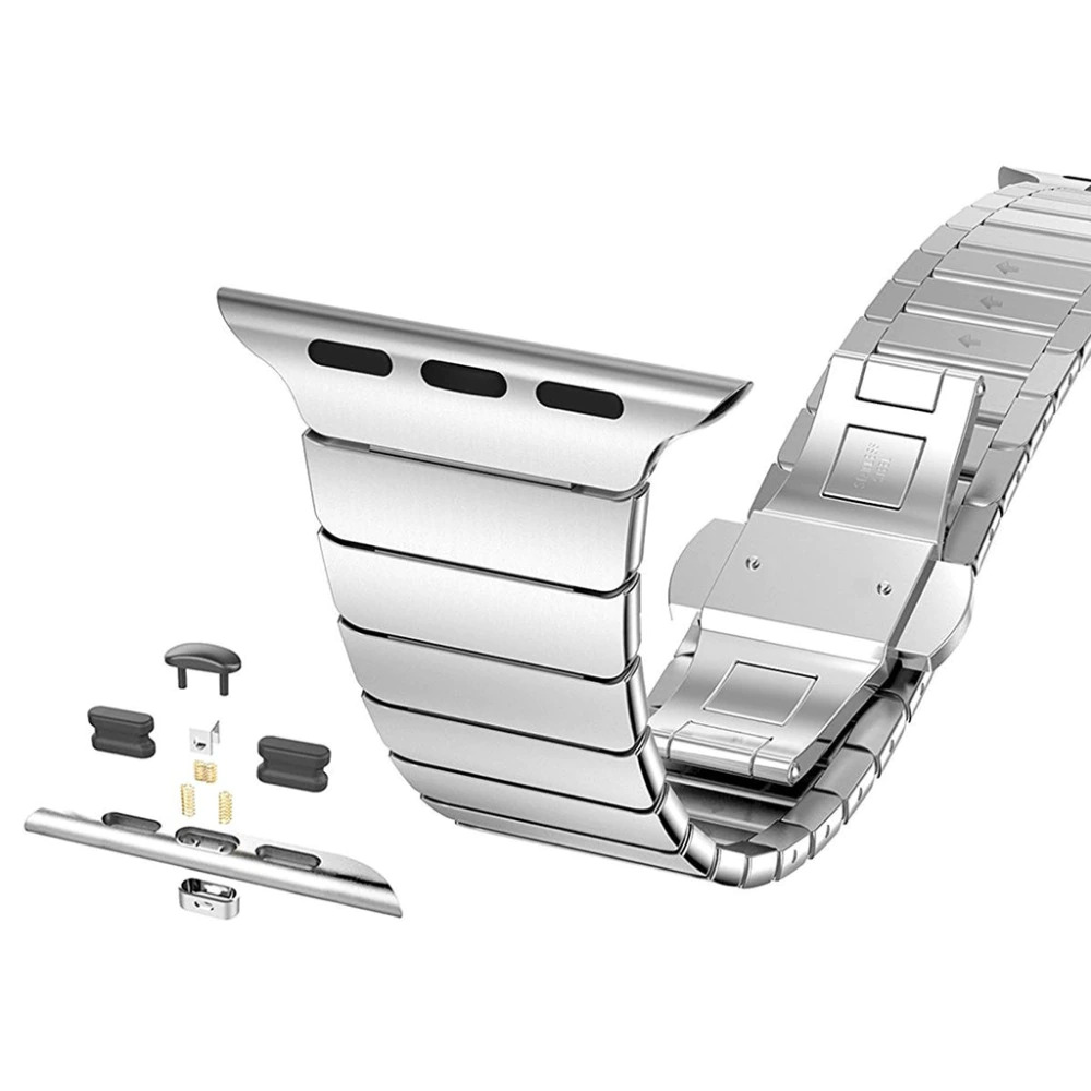 Bracelet Premium intégrale en acier- Apple Watch 42mm / 44mm / 45mm