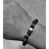 Bracelet Skullbowl - Brun