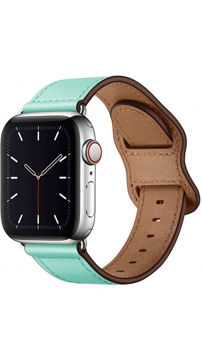 Lederarmband Hellblau - Apple Watch 38mm / 40mm / 41mm